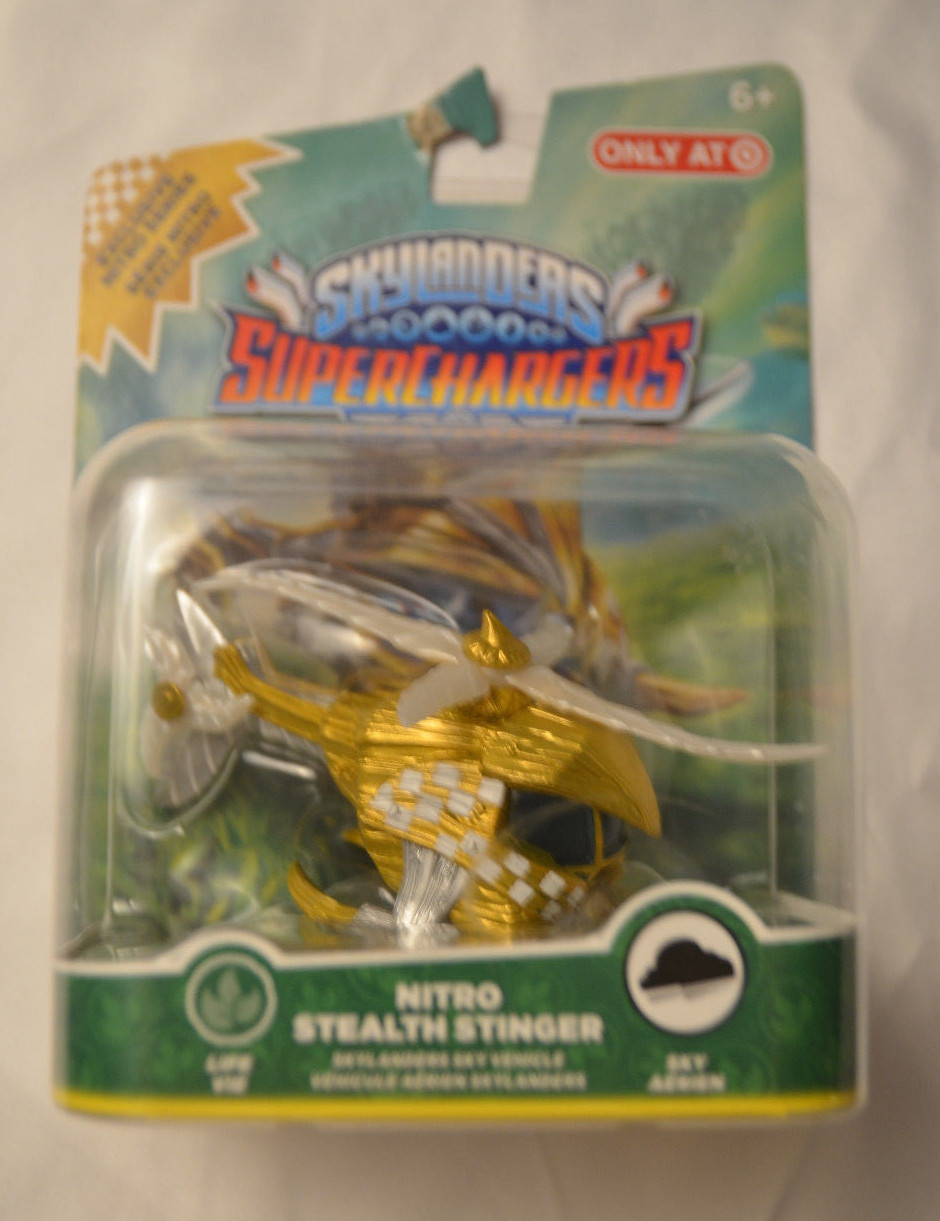 Skylanders SuperChargers Nitro Stealth Stinger Vehicle New Sealed