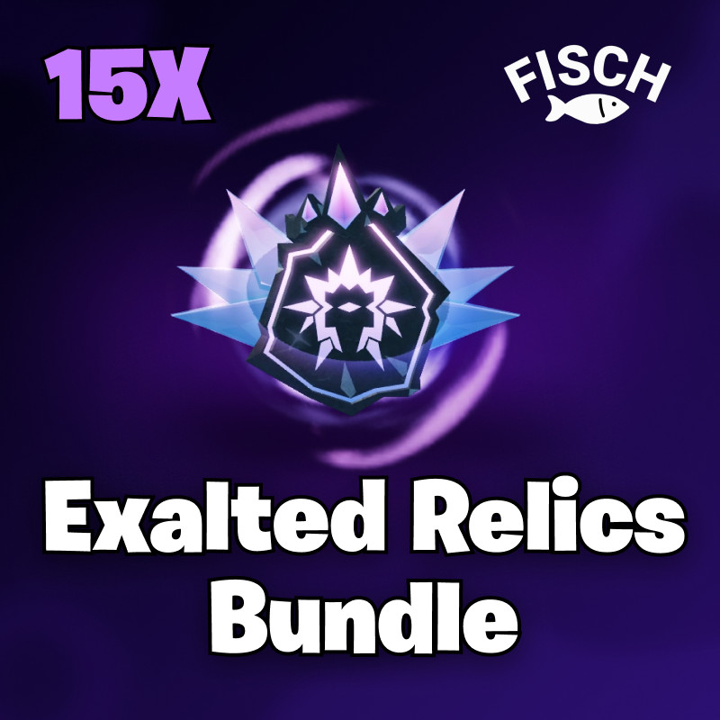 🎣 15x Exalted Relics 🦈 Roblox Fisch 🐟 Cheap | Fast Delivery ⚡
