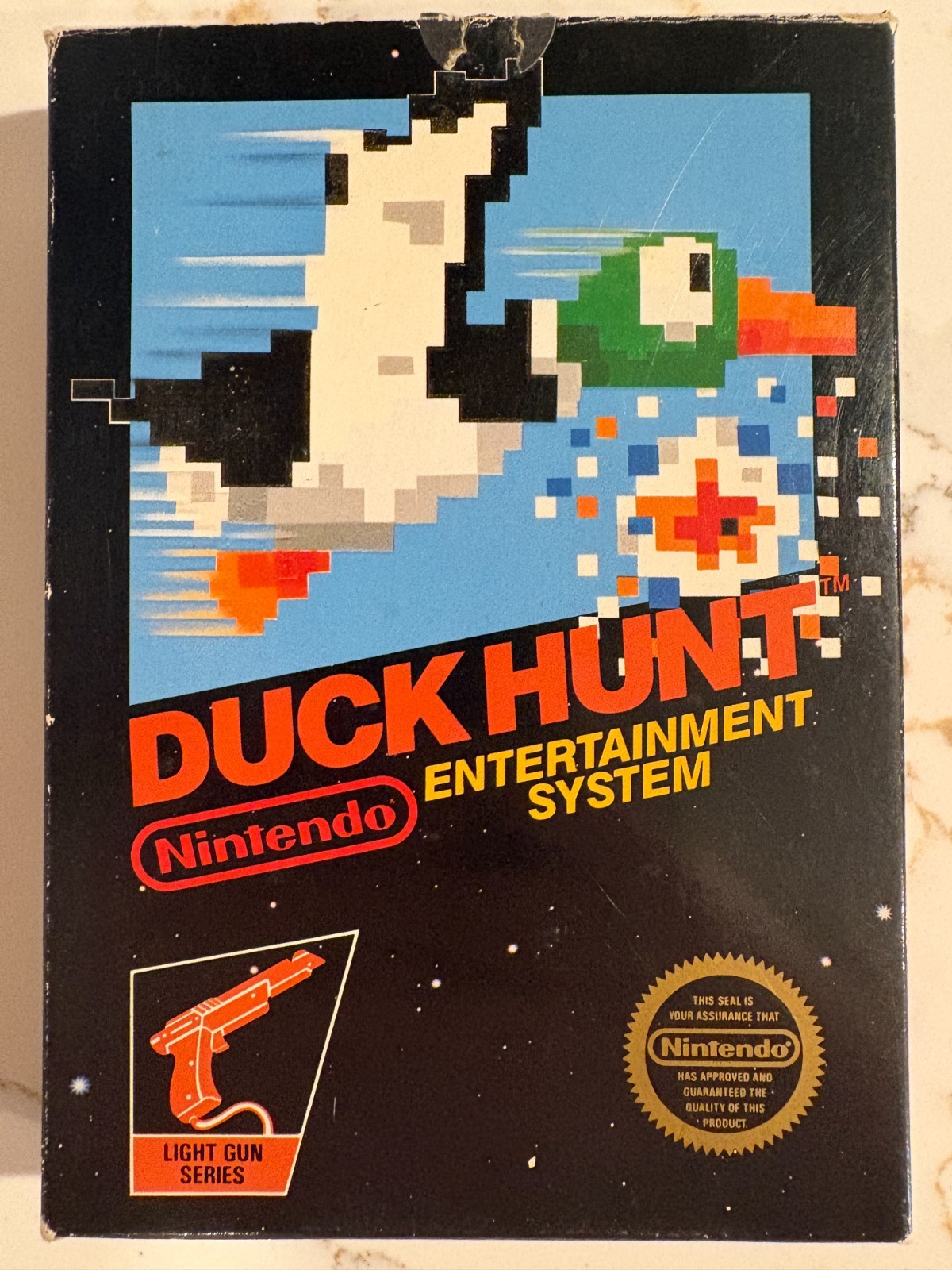 Duck Hunt – Nintendo NES CIB no cart IB, Matte Seal Hangtab, Test Market