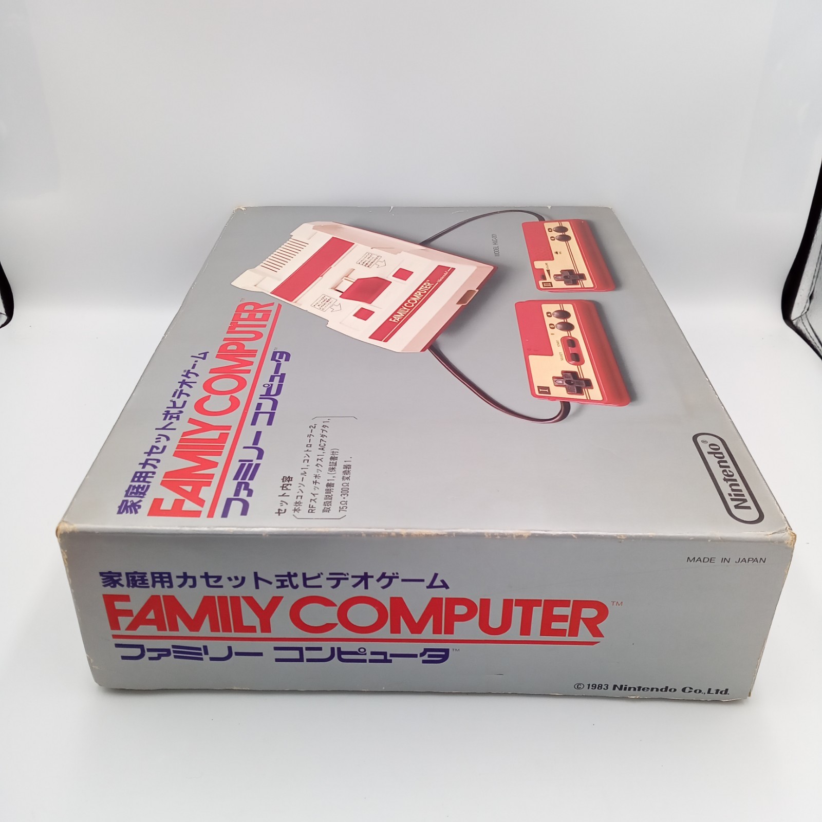 Classic Famicom Console Nintendo FC Boxed +10 Games NES Tested