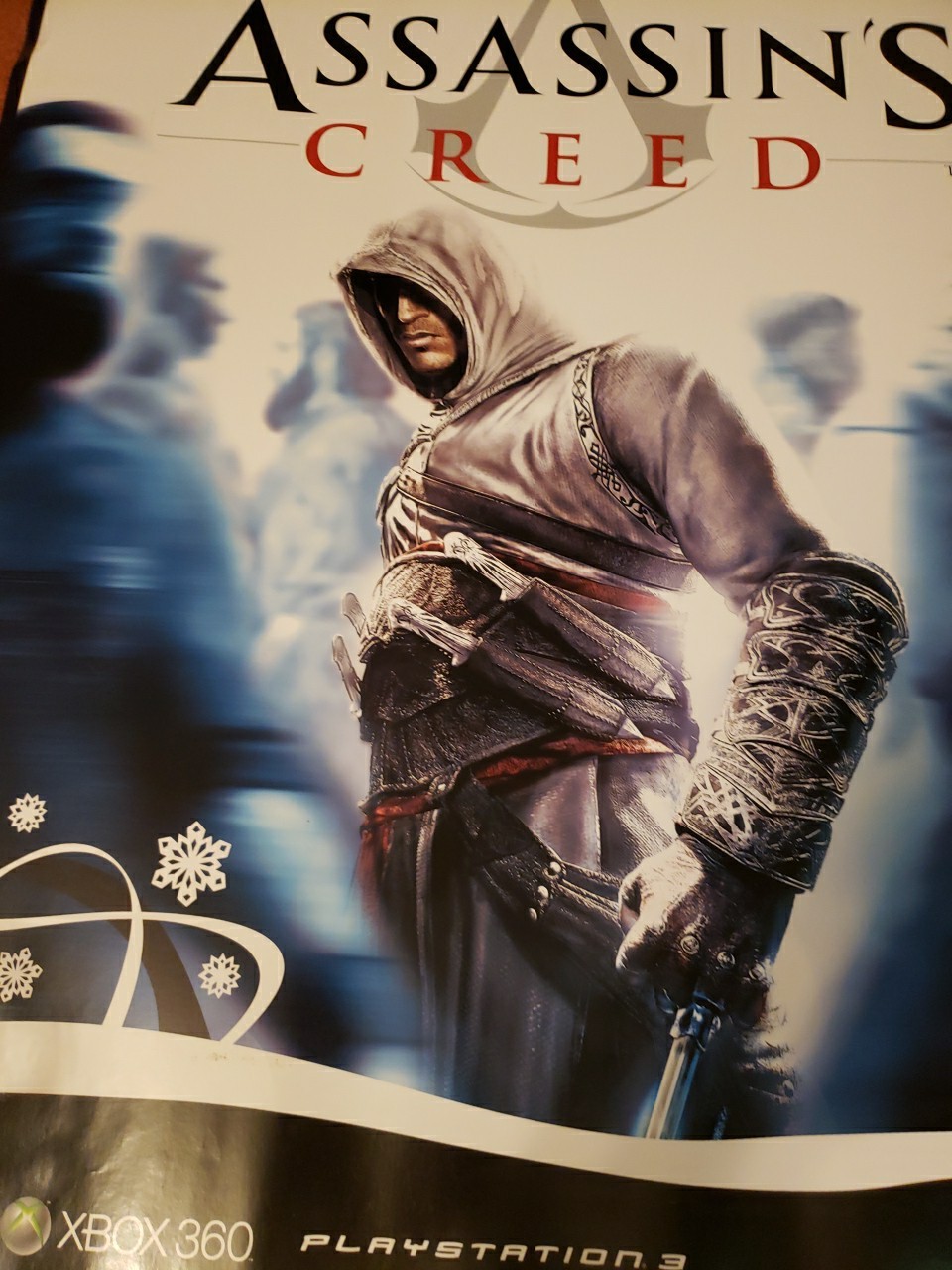 Assassin’s Creed Game Stop Promo Poster. Rare Poster 22x28in [26r]