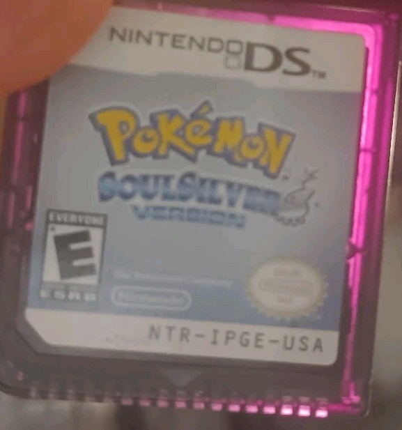 Nintendo DS Pokemon Game Lot