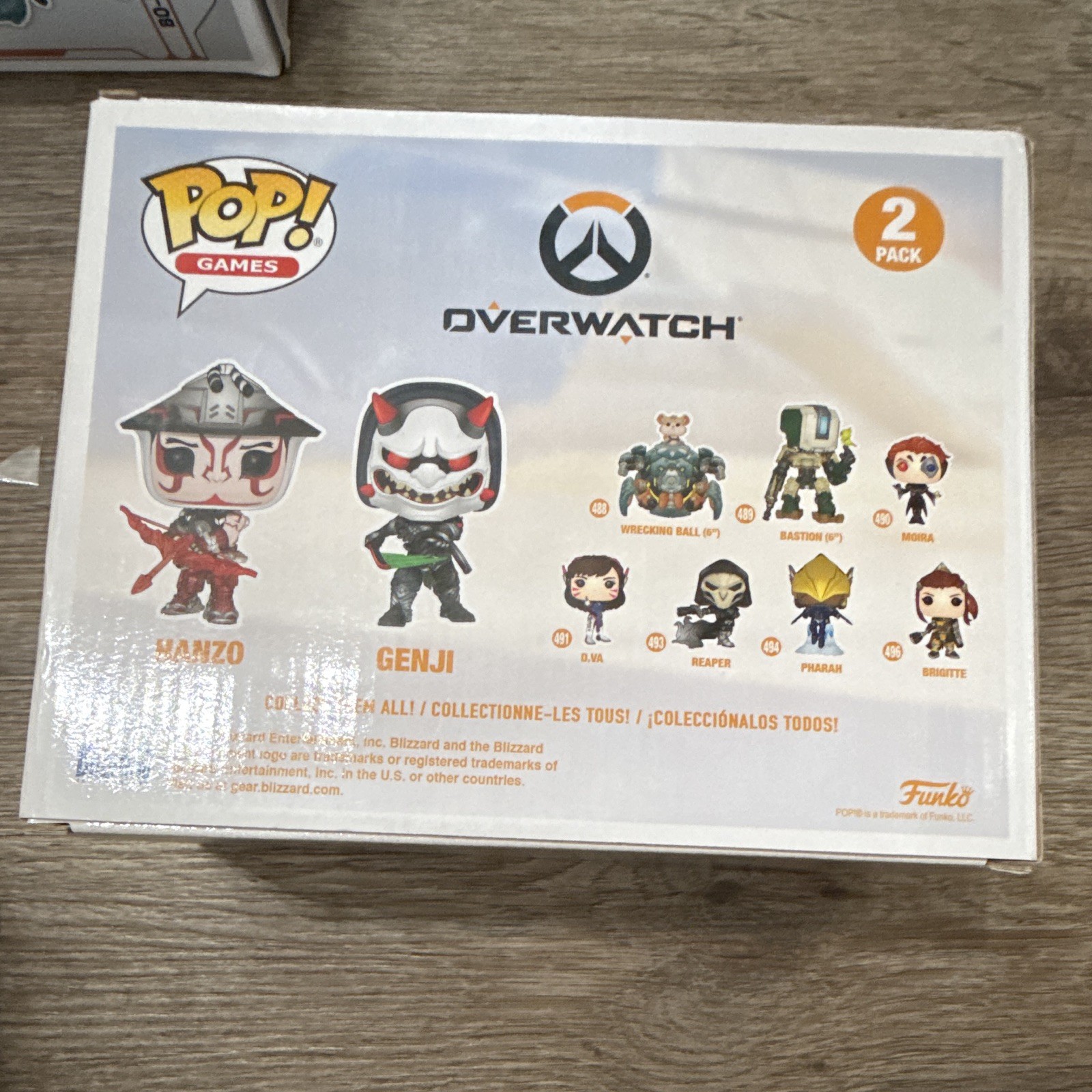 Funko Pop! Games Overwatch Hanzo & Genji 2-Pack Limited Edition Vinyl Figures