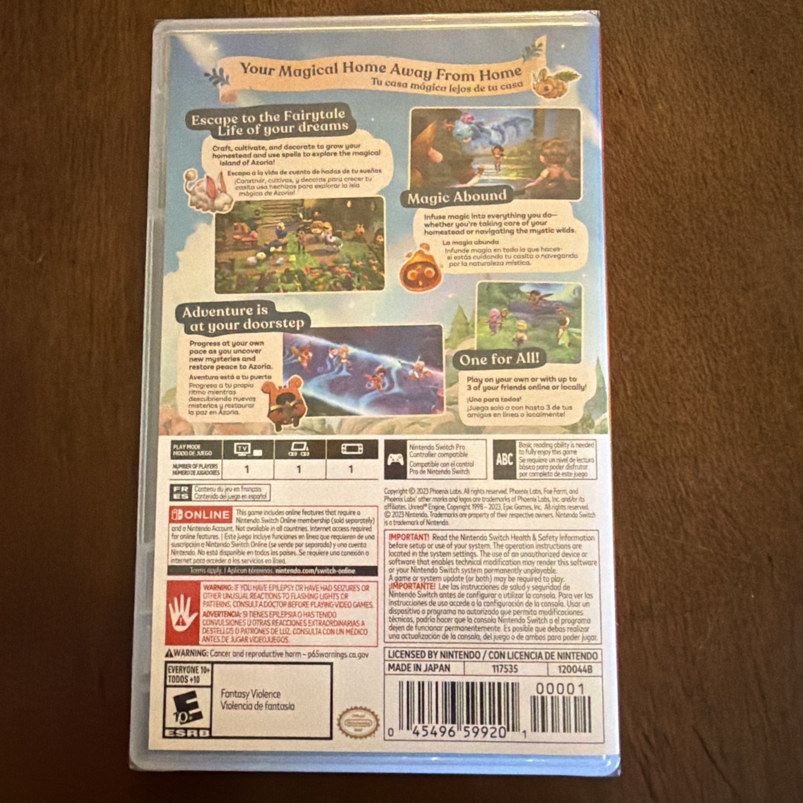 Fae Farm – Nintendo Switch, SEALED, Ships Next Business Day!