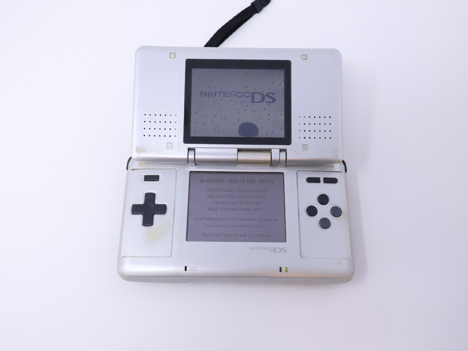Nintendo DS Handheld System Console Tested Working Titanium Silver
