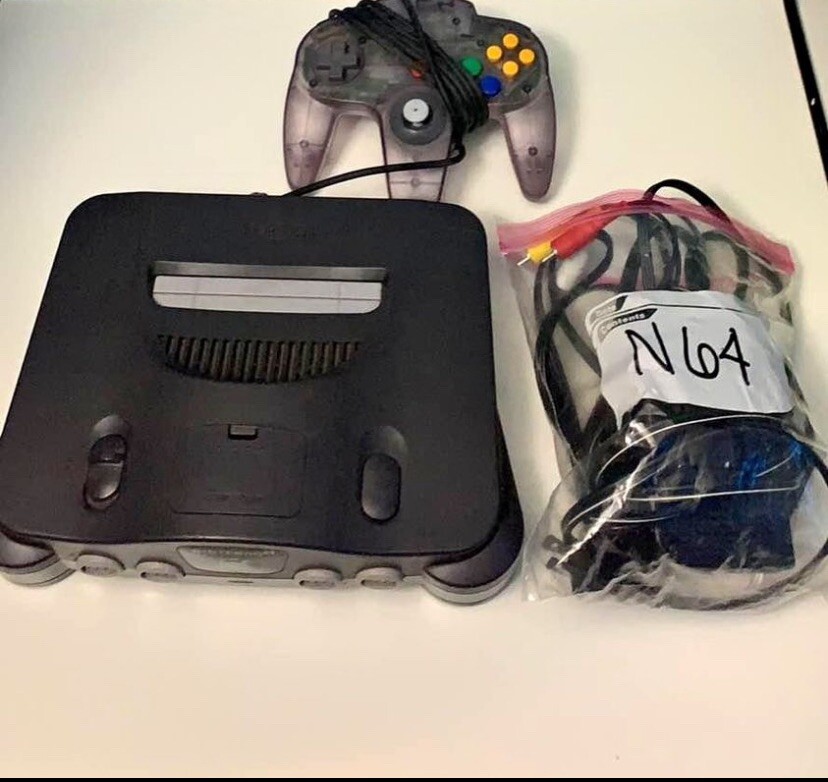 Nintendo 64 Console Bundle N64 With Mario 64 Treated Working Fast Shipping