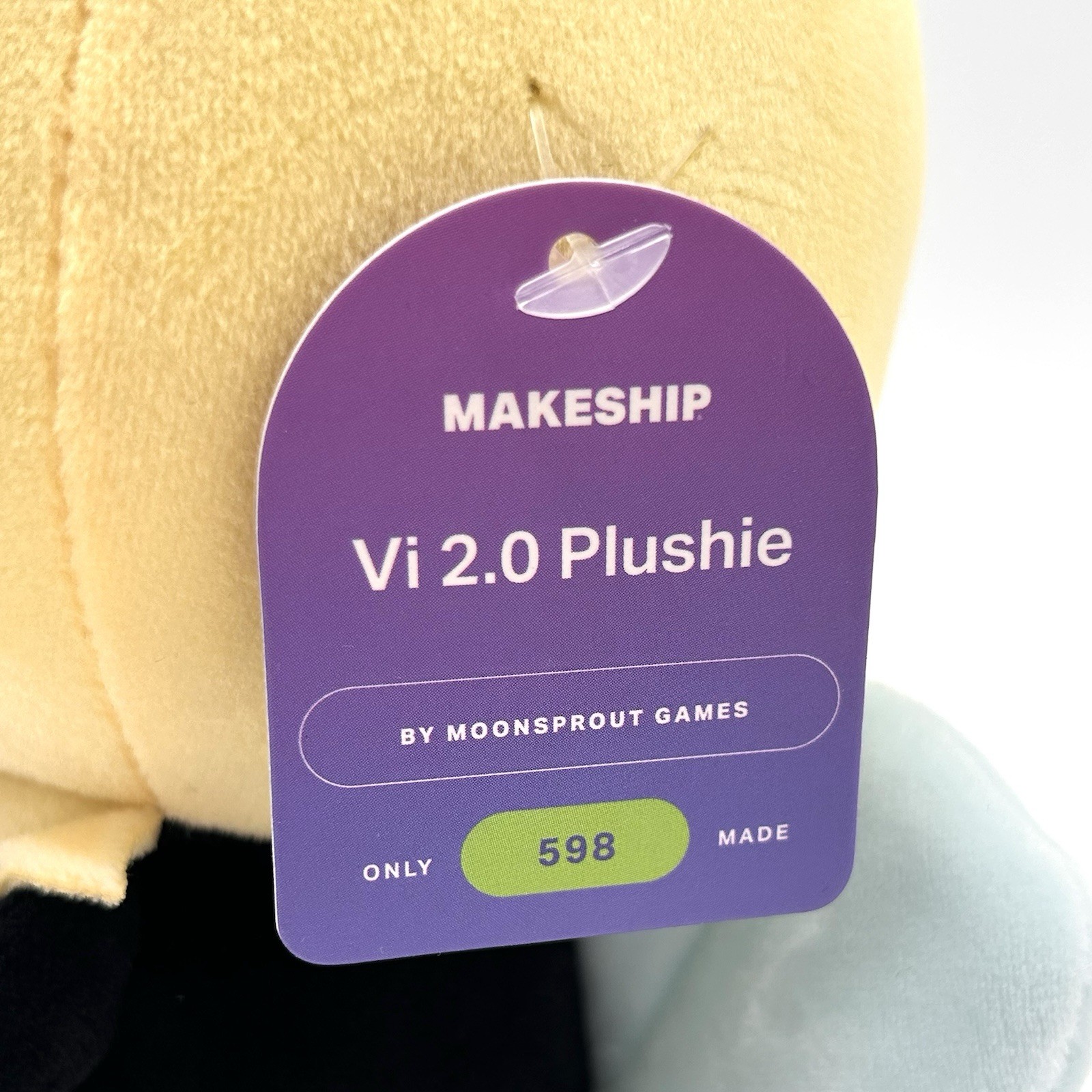 Makeship Vi Plush 2.0 Bug Fables Moonsprout Games RARE 1/598 Limited Edition NWT
