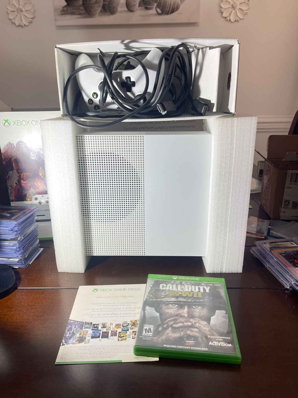 Microsoft Xbox One S All-Digital Edition 1TB Video Game Console – White