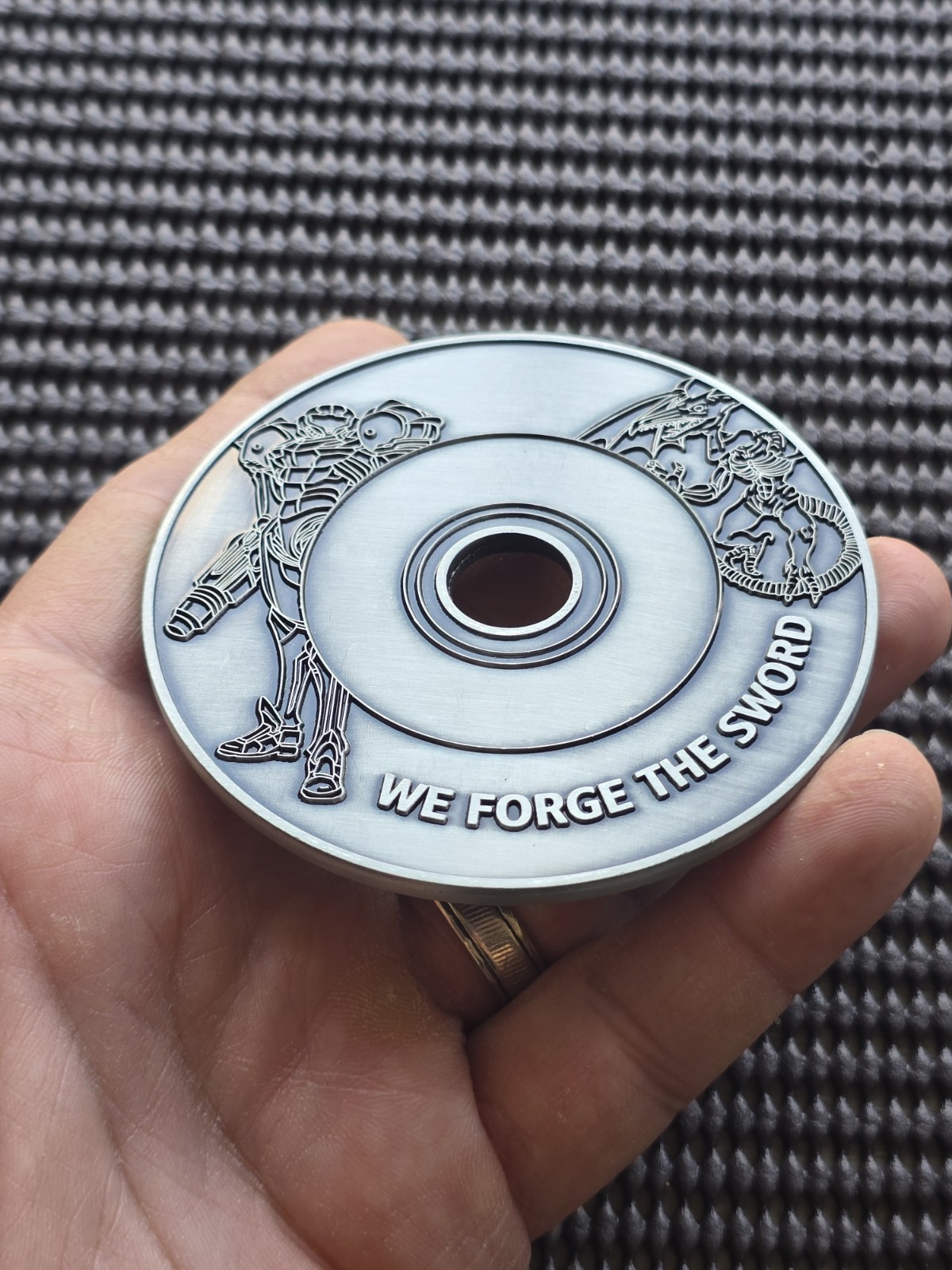 Nintendo Metroid Challenge Coin Medal Gamecube Rare Promo US NAVY GC NES Type 1