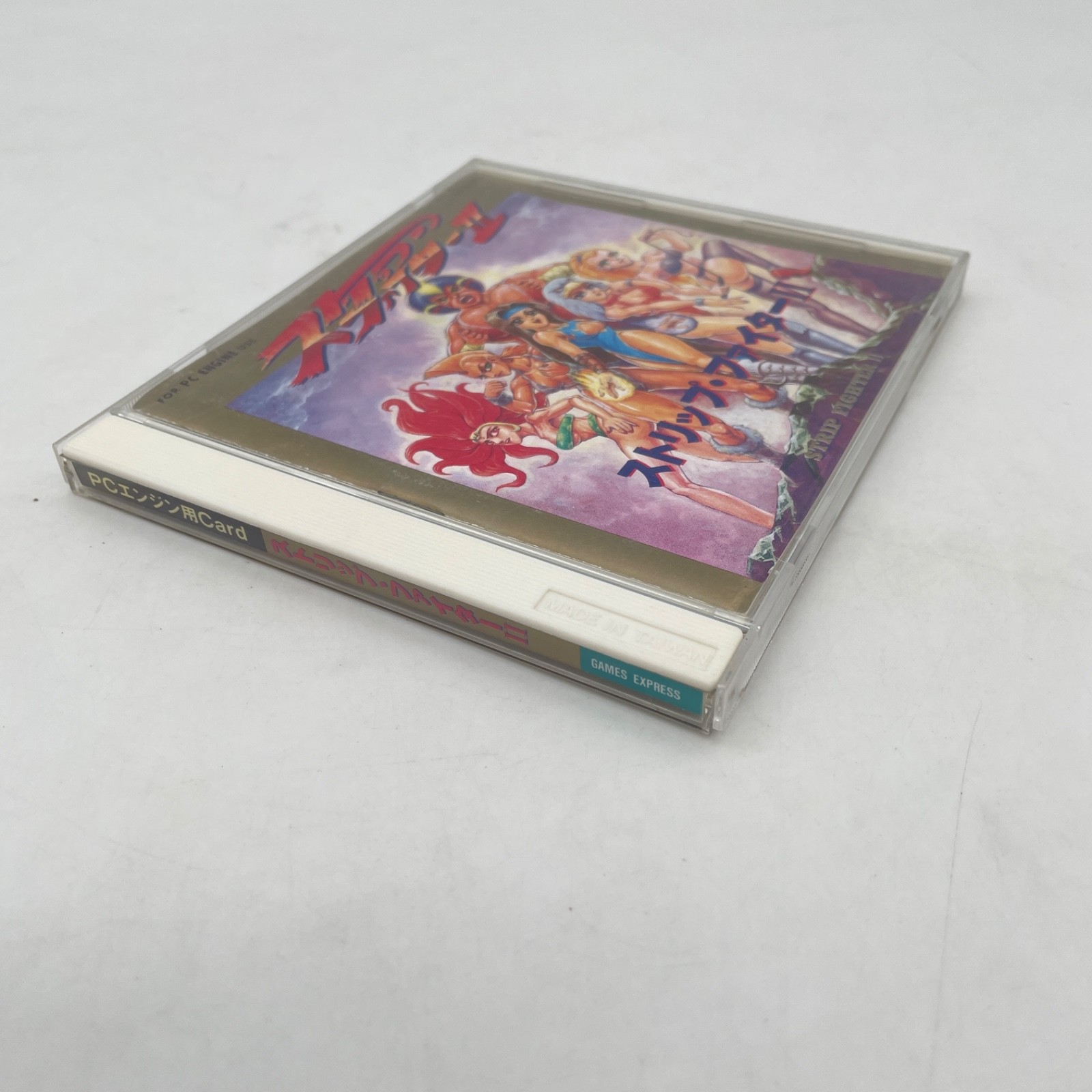 PC Engine HuCARD STRIP FIGHTER II 2 Japan Retro Game