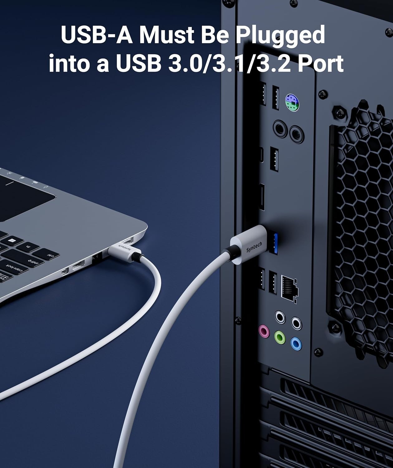 16FT USB Link Cable for VR Headsets, Compatible with Meta Quest and Pico 4