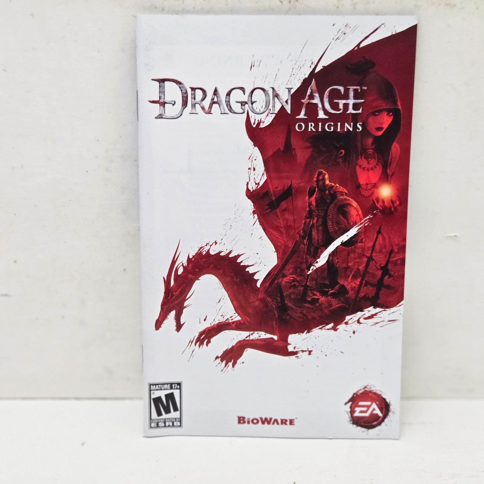 Dragon Age Origins (PC, 2009) CD-ROM Complete CIB