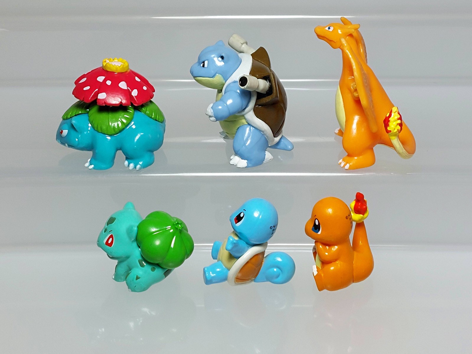 Bulbasaur Venusaur Charizard Pokemon Bikkura Tamago Figure Bandai T07 0.8-1.7in