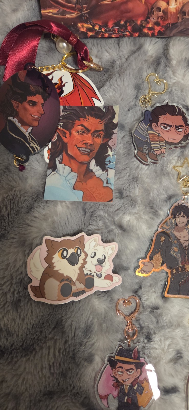 Lot of Baldur’s Gate 3 Fan-Made Etsy Goods || BG3 || Acrylics, Standees, Pins