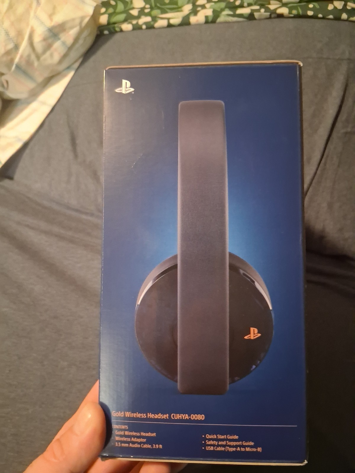 PlayStation Gold Wireless Headset 500 Million Lmtd Edition – New. factory sealed