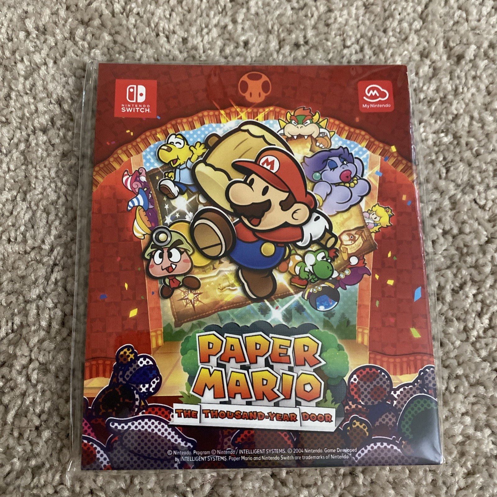 Paper Mario The Thousand-Year Door My Nintendo Rewards Character Notepad