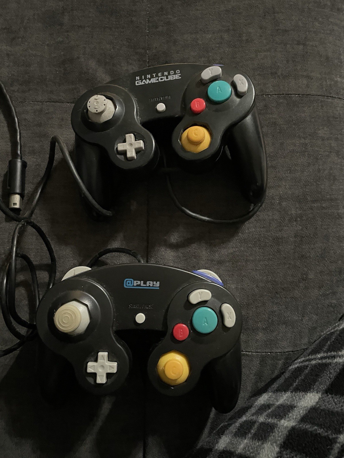 Nintendo Gamecube Wired Controller (Black) – Authentic | OEM