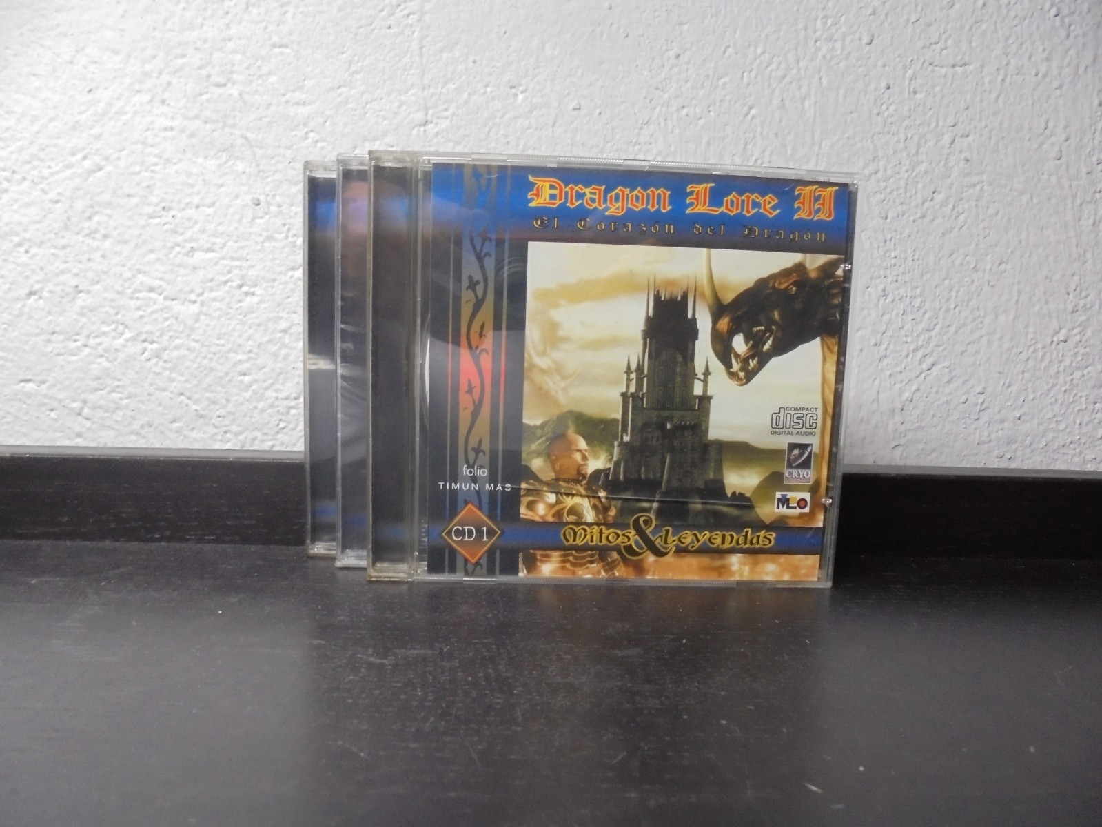 Dragon Lore II PC 3CD-ROM Cryo Interactive Spanish PAL 1996 Complete