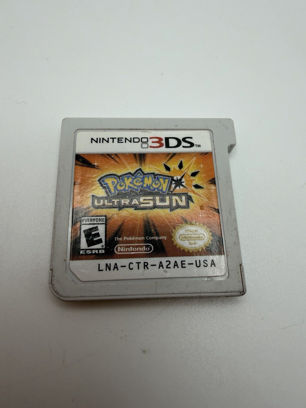 Pokemon Ultra Sun (Nintendo 3DS, 2017) Game Cartridge Only Tested Works