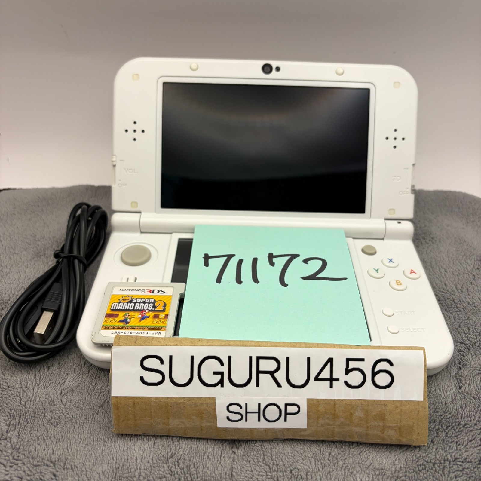 【Excellent5】Nintendo NEW 3DS LL XL Pearl White System Used Game Console From JP