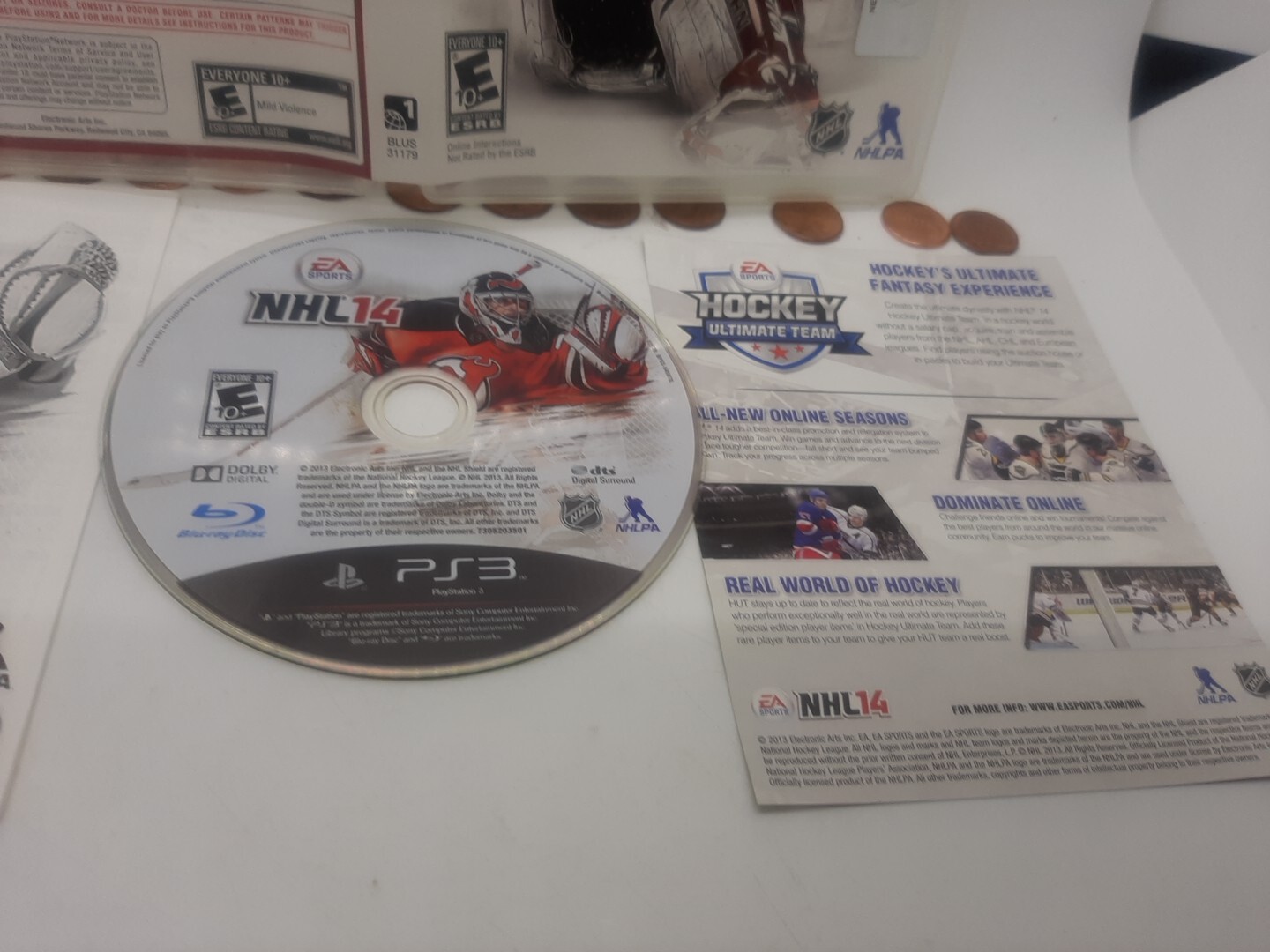 NHL 14 PS3 Playstation 3 – Complete CIB