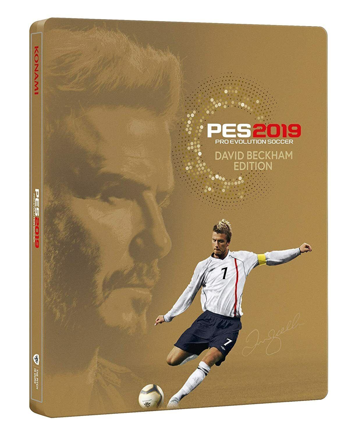 PES 2019: David Beckham Steelbook Edition – Sony PlayStation 4 [PS4] NEW