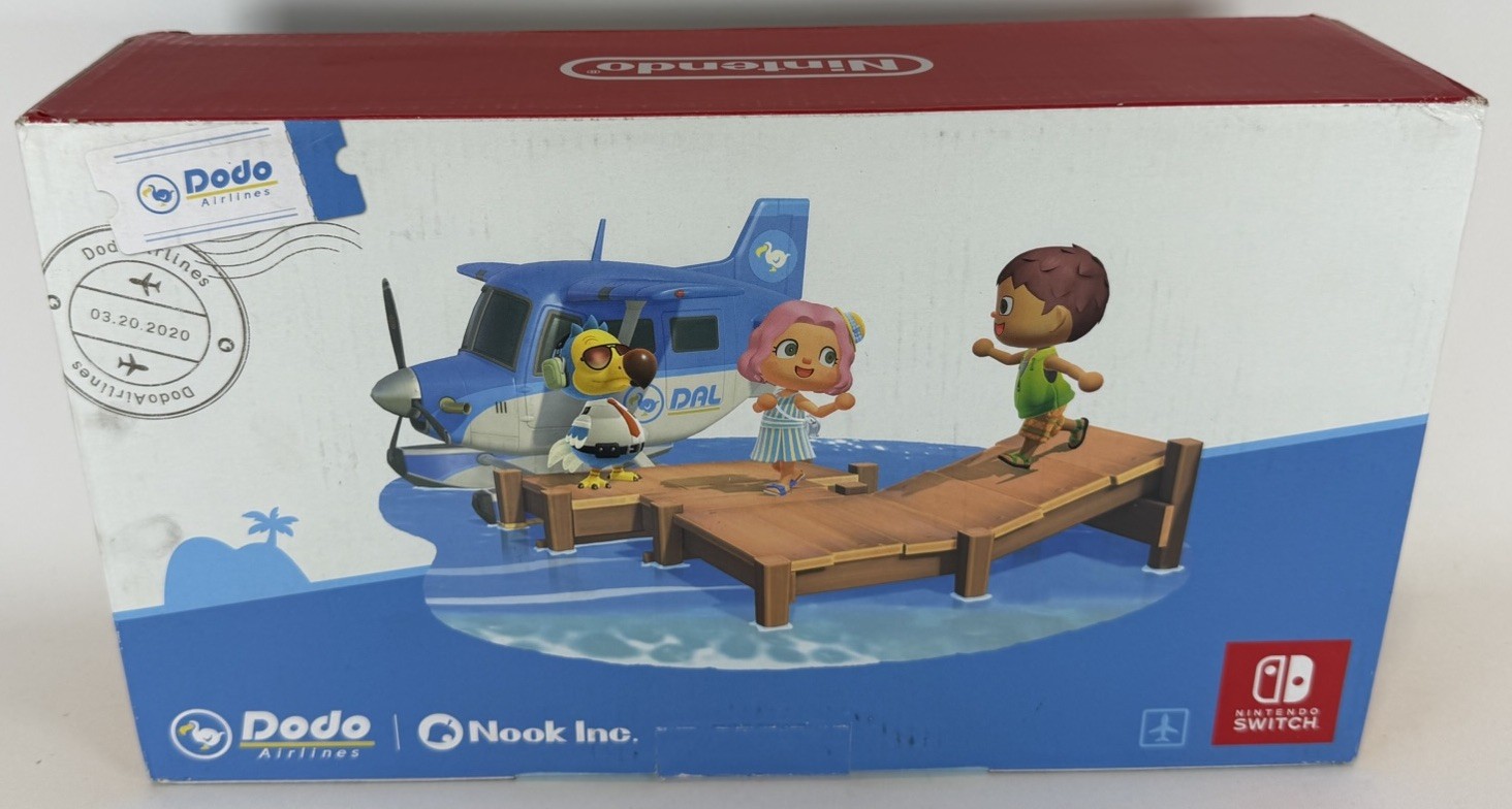 ANIMAL CROSSING NINTENDO SWITCH GAME CONSOLE HAC-001(-01) CIB *TESTED & WORKING*