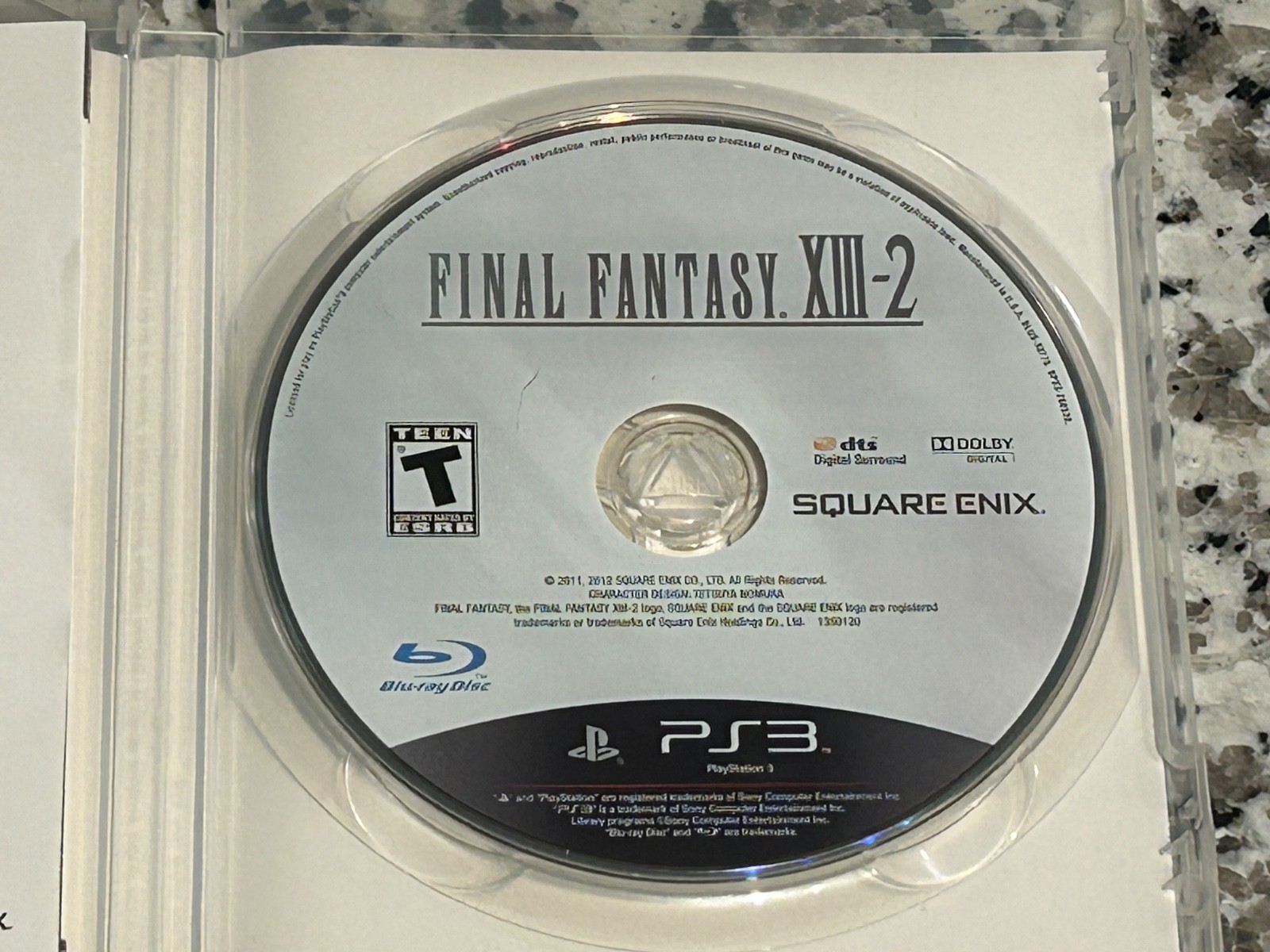 Final Fantasy XIII-2 (Sony PlayStation 3, 2012) CIB + Insert Cleaned & Tested