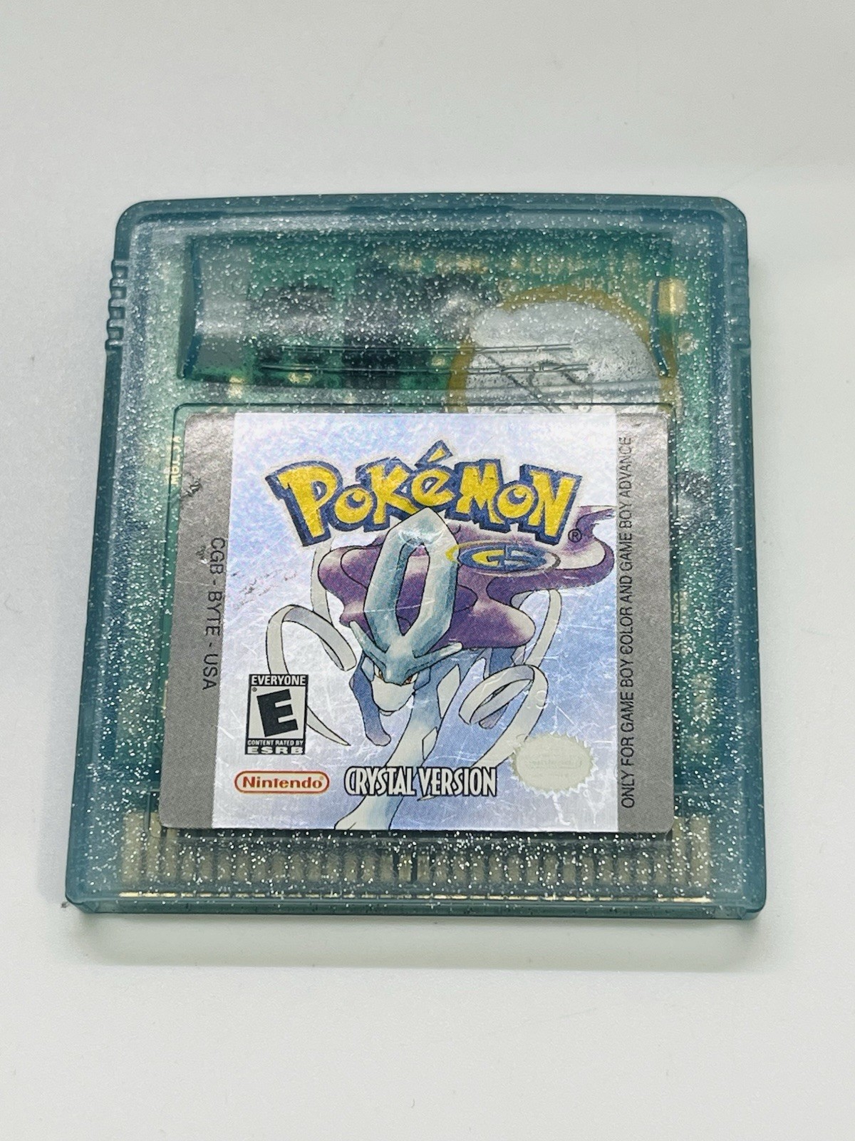 Pokemon: Crystal Version GBC (Game Boy Color, 2001) *New Battery* Authentic
