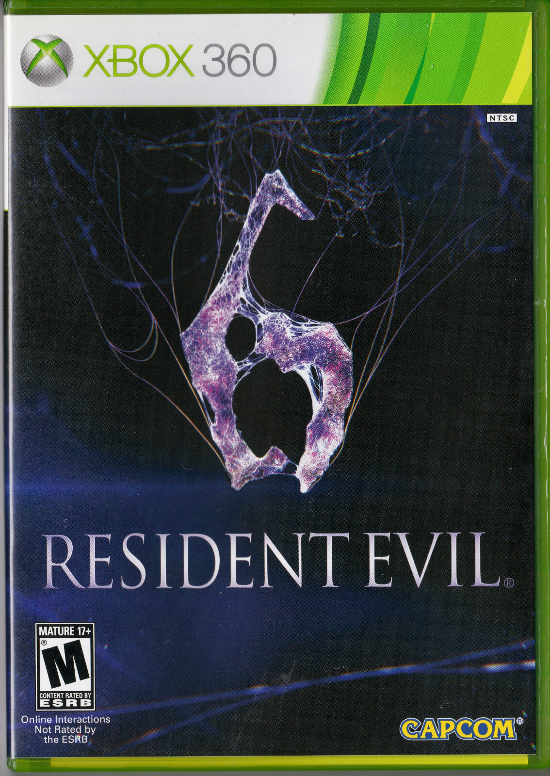 Resident Evil 6 (Xbox 360) Capcom 1st Release Edition (U.S) 2 Disc Set EXCELLENT