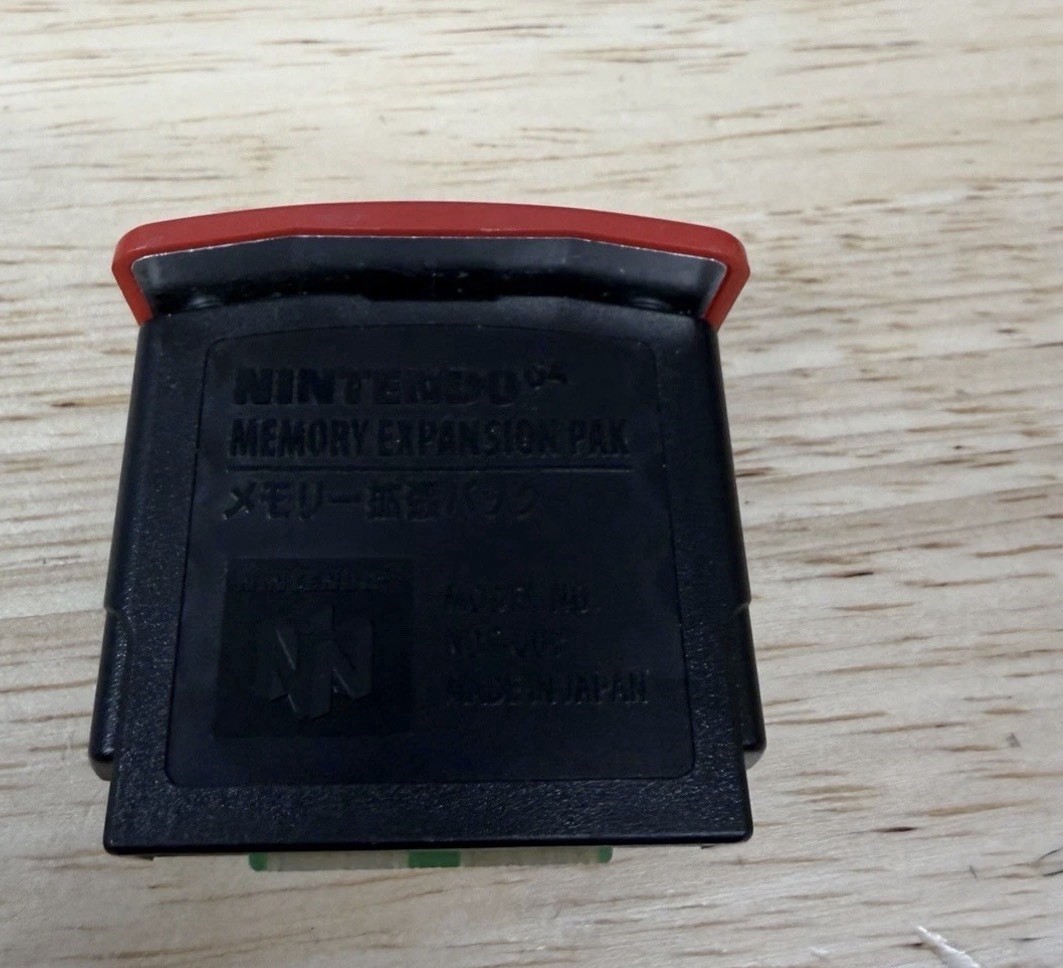 Nintendo 64 RAM Expansion Pak Pack Official N64 Memory Pack OEM Original NUS-007