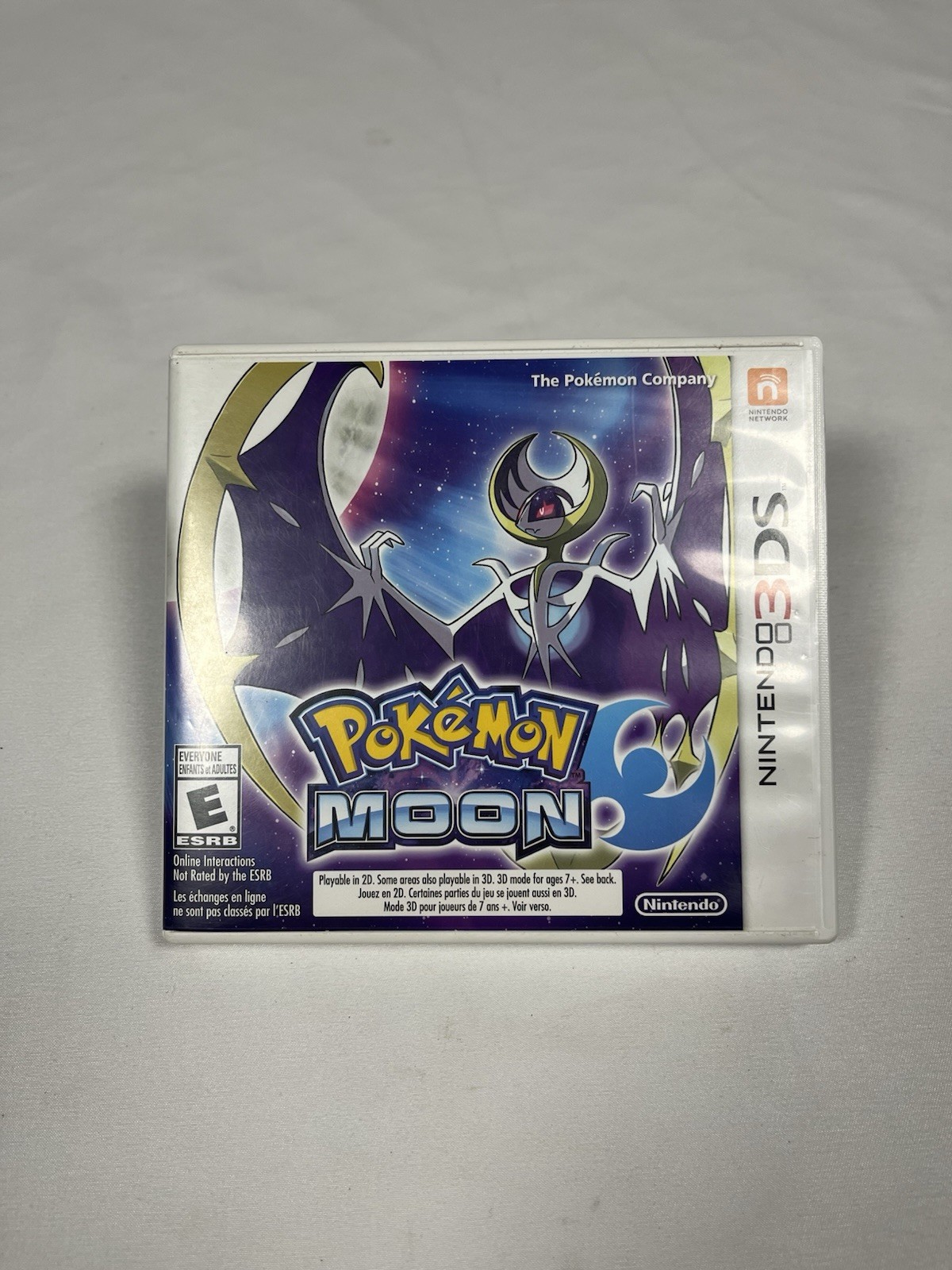 Pokémon Moon (Nintendo 3DS, 2016) Tested Works