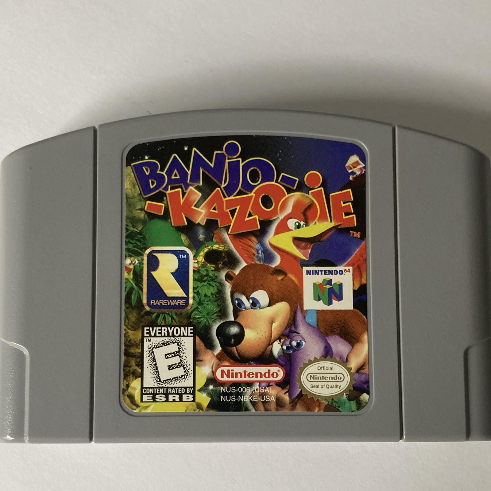 Banjo-Kazooie Nintendo 64 1998 NTSC-U/C Complete w/ Manual Original Box Tested