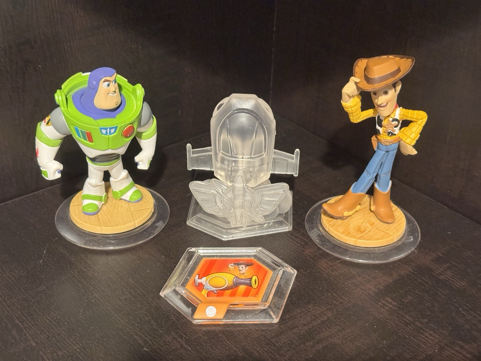Disney Infinity 1.0 Toy Story Woody, Buzz + Power Disc Playset Pack
