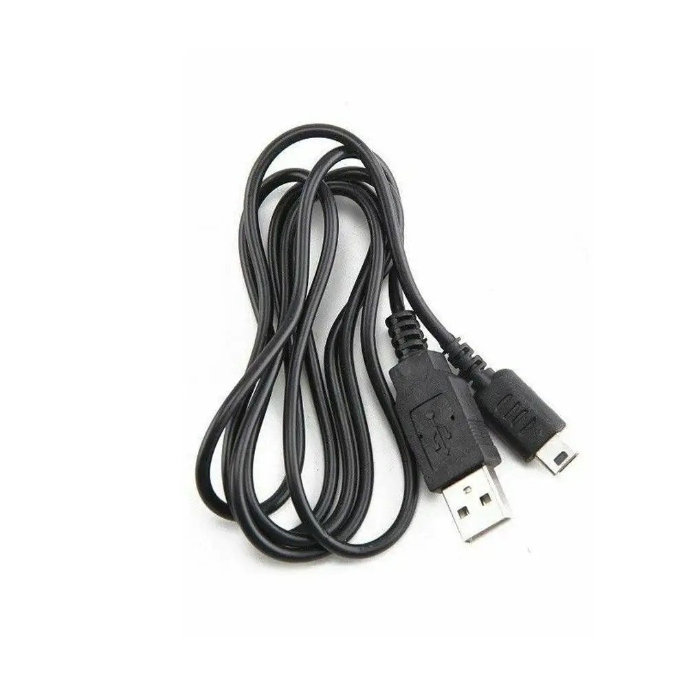 USB Charger Cable for Nintendo DS Lite NDSL Charging Power Cord Sync Lead Black