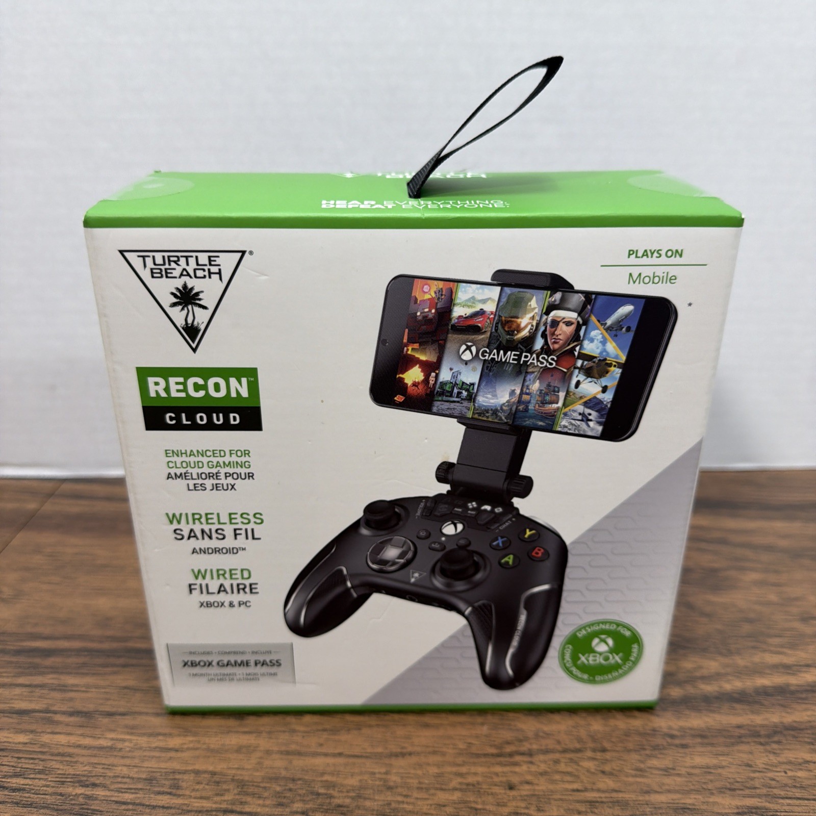 Turtle Beach Recon Cloud Hybrid Controller for Xbox, PC, Android, Black / Silver