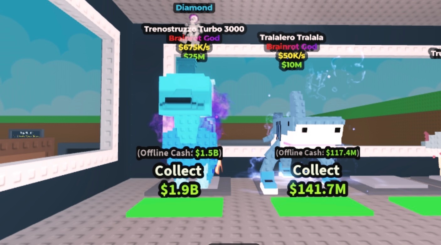 Steal a Brainrot GODS AND SECRETS ✅ FAST DELIVERY ✅ RAINBOWS ✅ DIAMONDS✅