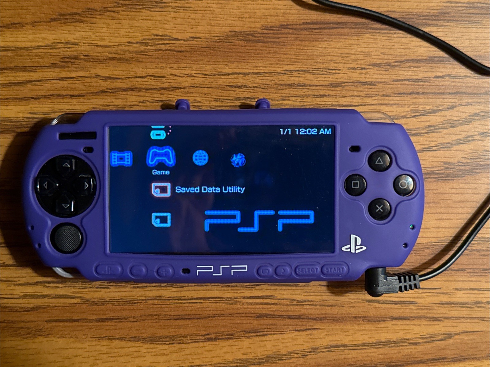 Sony PSP-2001 Handheld Console w Games, Case, 64 GB & Charger Tested Plz Read