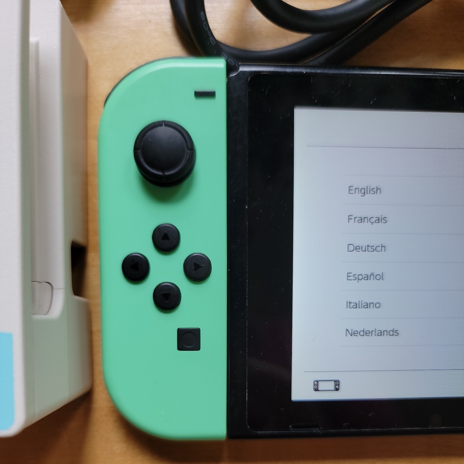 Nintendo Switch Animal Crossing Console HAC-001(-01) w/ Accessories (#102)