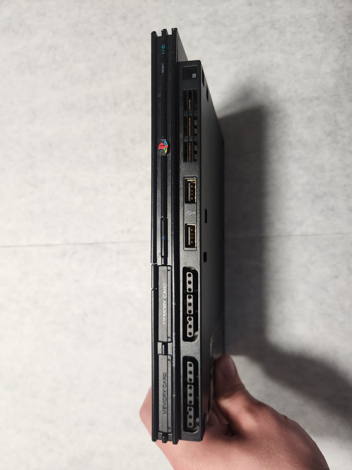 Sony PlayStation 2 PS2 Slim Console Only Powers On for PARTS or REPAIR