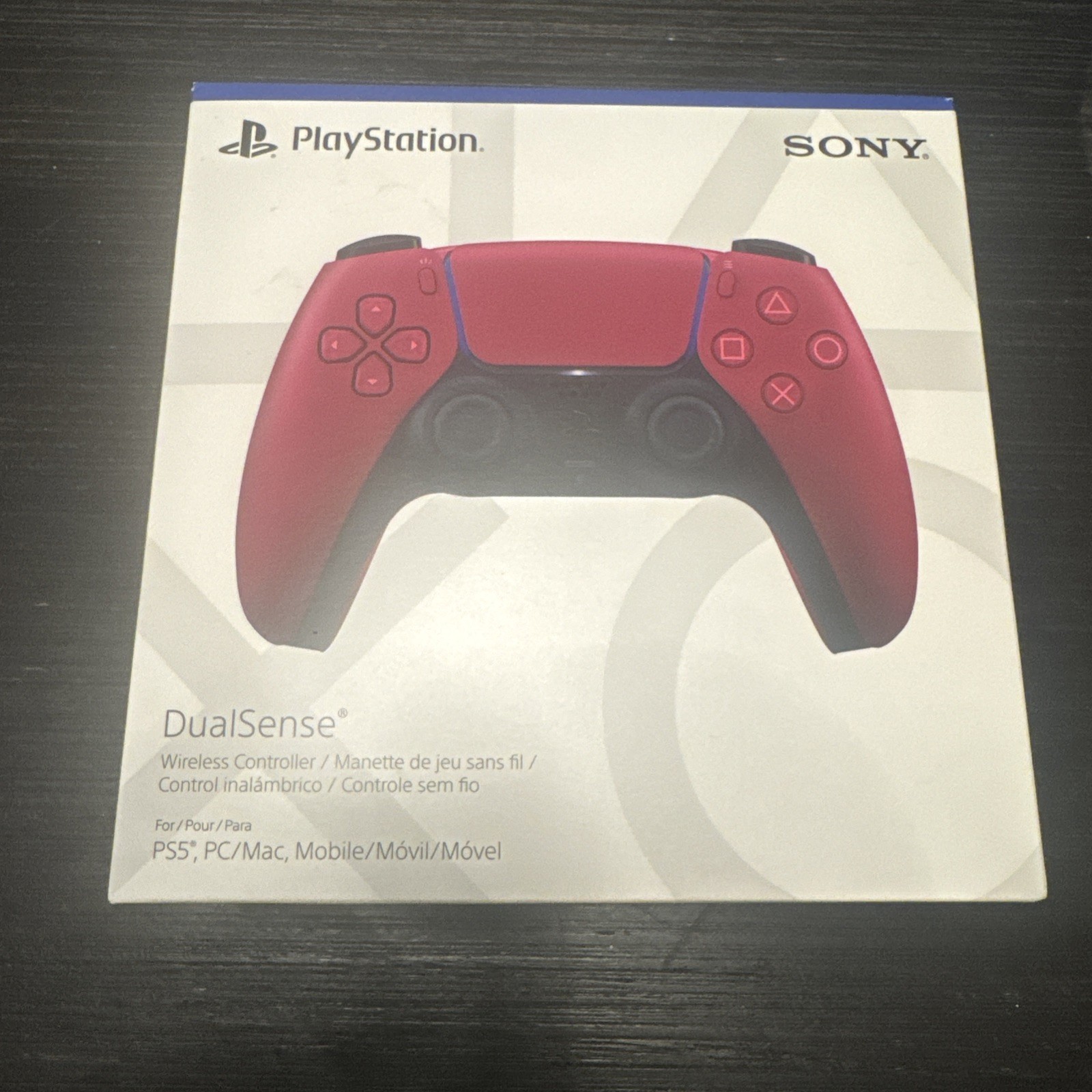Sony PlayStation 5 DualSense Wireless Controller – Cosmic Red