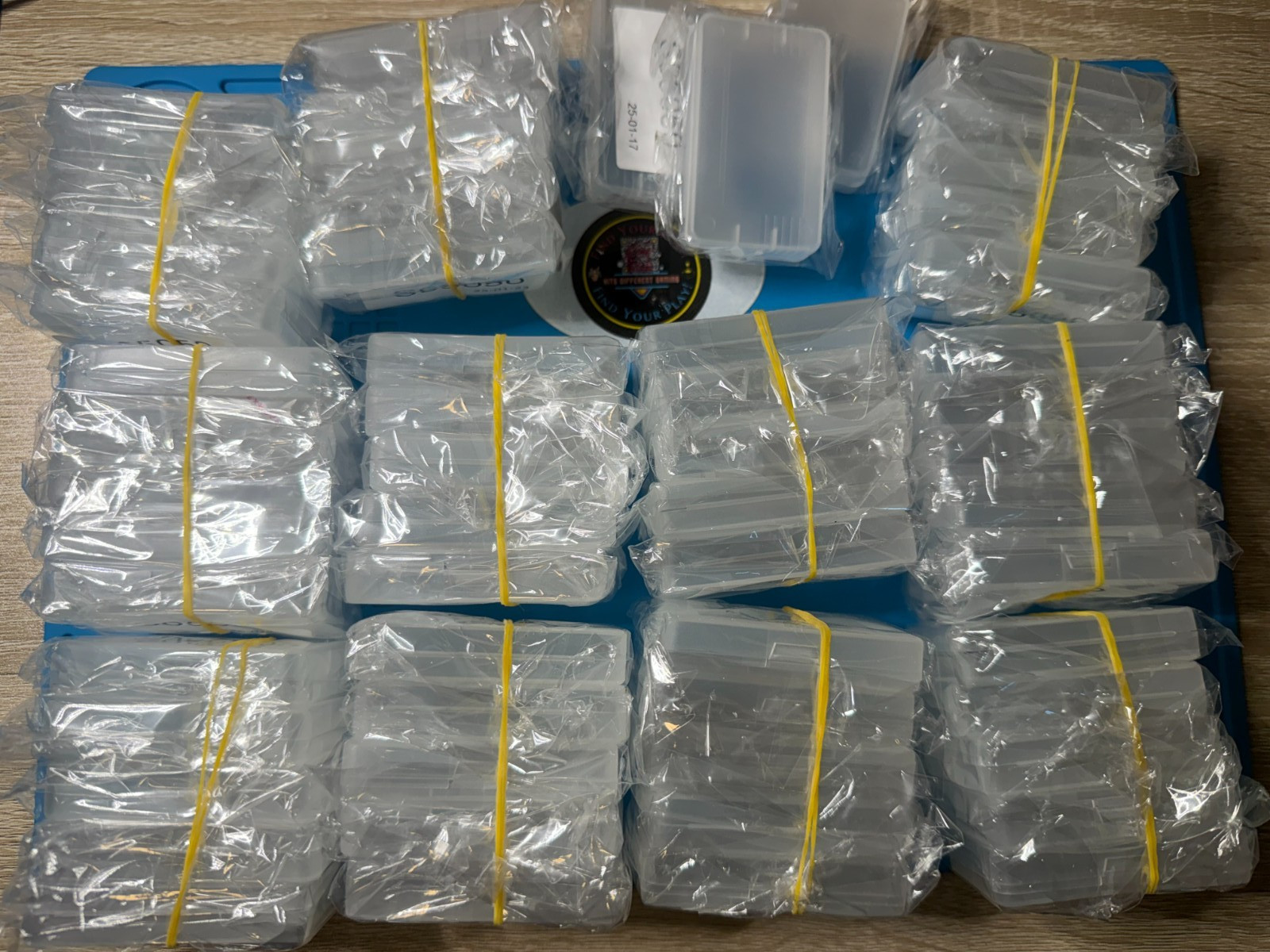 58 BRAND NEW (UNBRANDED) Clear Plastic Cases for Nintendo GameBoy Advance Games