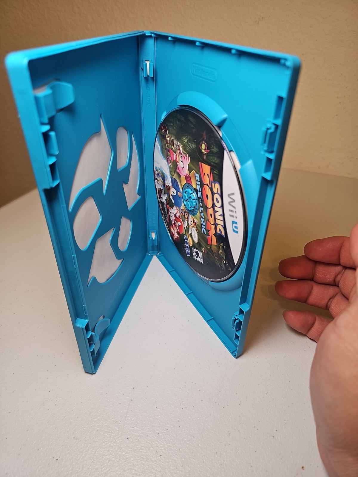 Sonic Boom Rise of Lyric – Nintendo Wii U Game & Case
