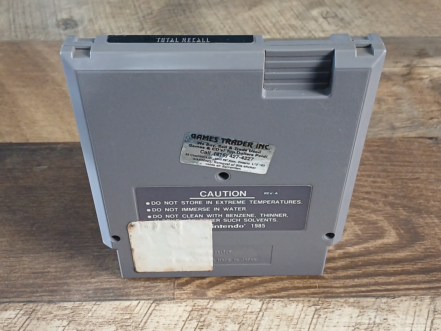 Total Recall (Nintendo NES, 1990) Game Only – Tested