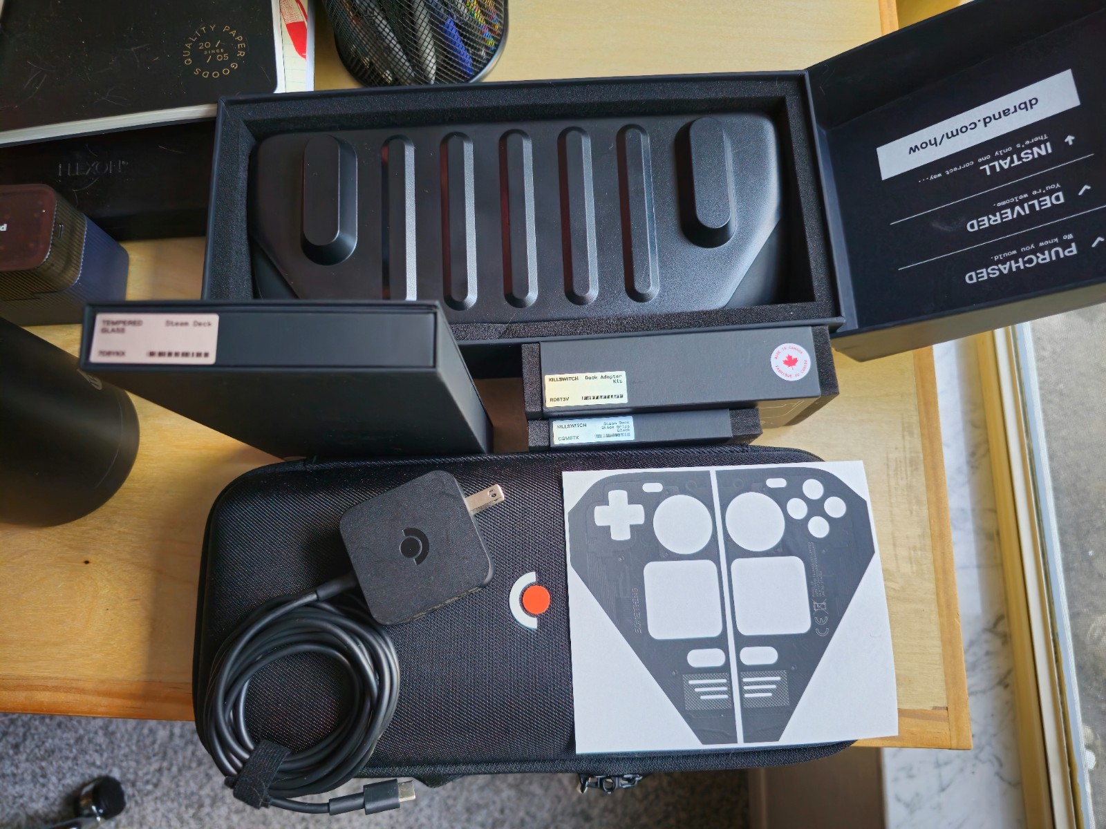 Steam Deck OLED 2TB SSD + Hall Effect Thumbsticks + Dbrand Killswitch Bundle