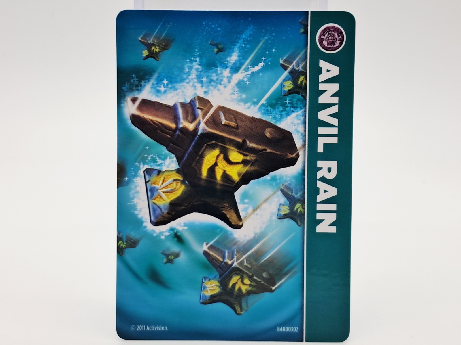 Skylanders Spyro’s Adventure Anvil Rain & Character Card Activision Toy Figure