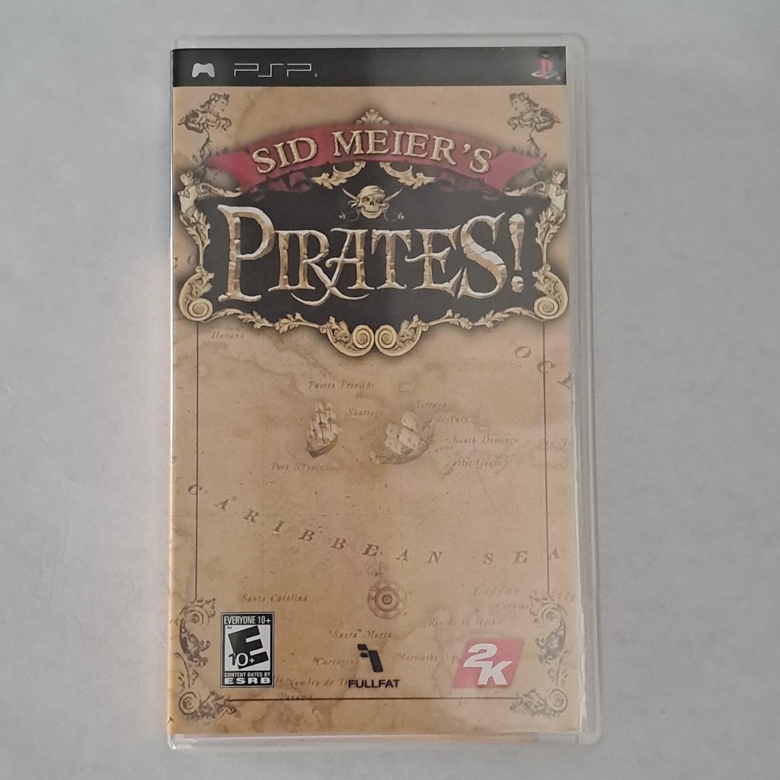 2K Games Sid Meier’s Pirates! PSP E10+ NTSC-U/C w/ Case Manual