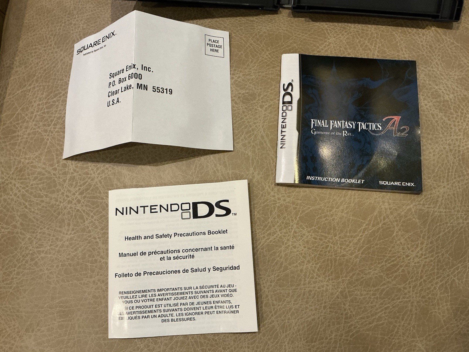 Final Fantasy Tactics A2: Grimoire of the Rift (Nintendo DS) Complete Tested