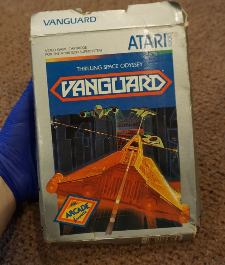 Vanguard (Atari 5200) – COMPLETE IN BOX – Manual, Cart Tested