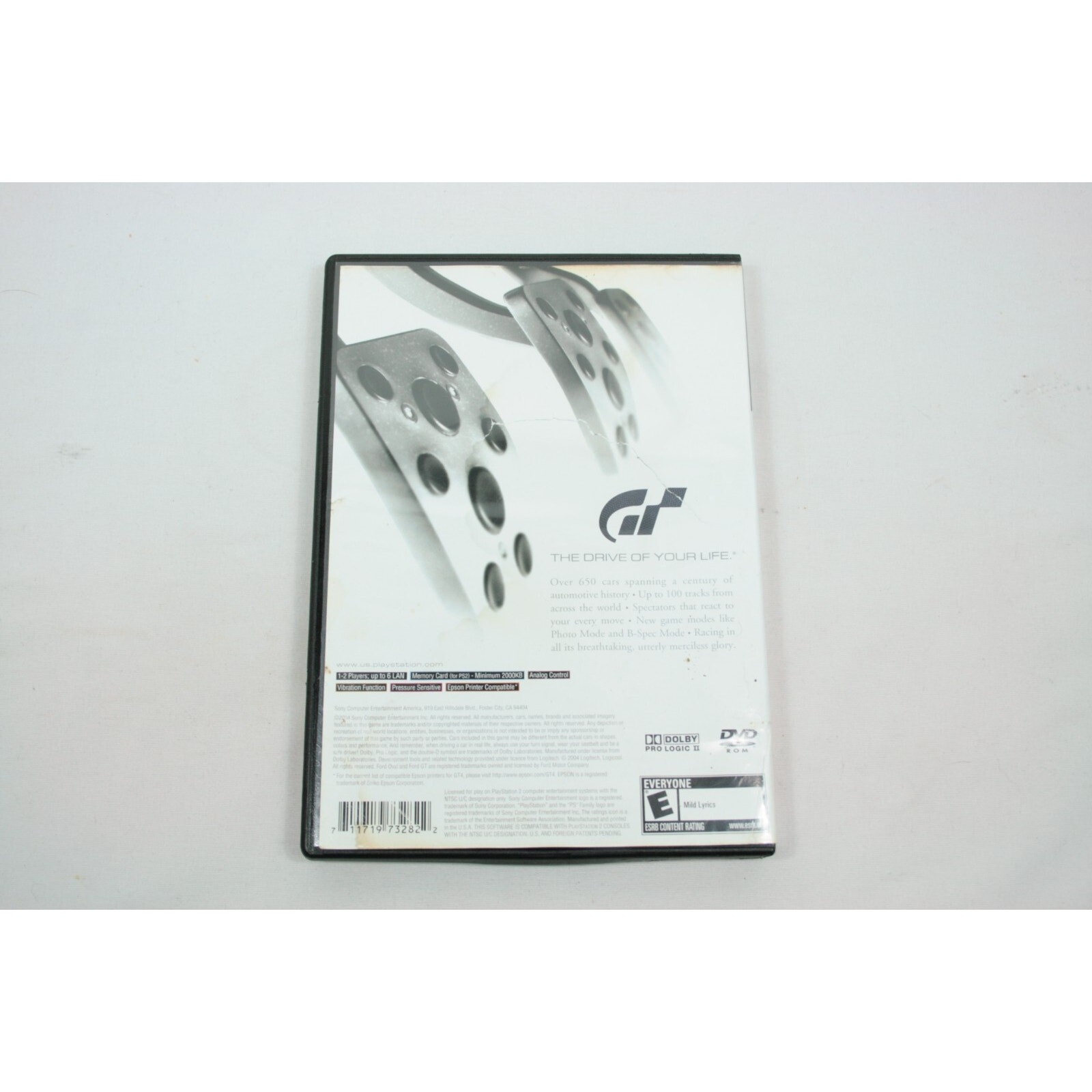 Gran Turismo 4 PS2 CIB Sony PlayStation 2 Black Label Complete Manual Reg Card B